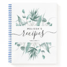 Custom Modern Watercolor Greenery Script Recipe