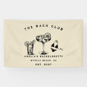 Custom Modern Weekend Bachelorette Beach Party Banner