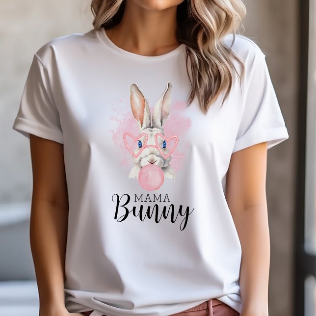 Custom Mom Bunny Sunglasses Matching Family Group T-Shirt (Creator Uploaded)