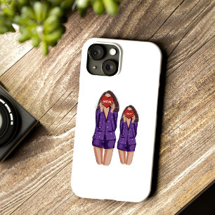 custom, mom, daughter, mothers day, gift, Case-Mate iPhone 14 plus case