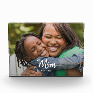 Custom Mom Established Modern Script Photo