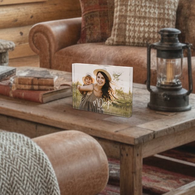 Custom Mom Established Modern Script Photo (Creator Uploaded)