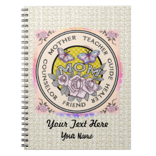 Custom Mom Friend Notebook