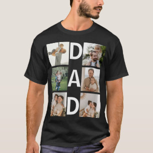 Custom Mom Photo Personalized Father's Day Gift  T-Shirt