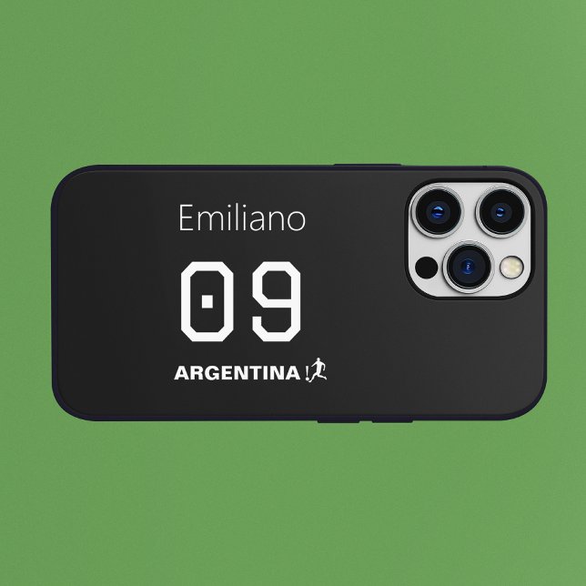 Custom Monochromatic Argentinian National Team  iPhone Case (Creator Uploaded)