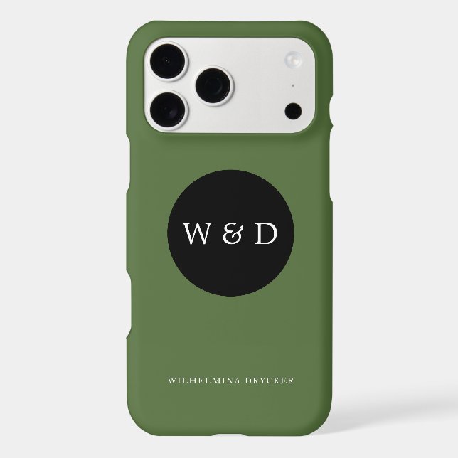 Custom Monogram and Name (Verso)