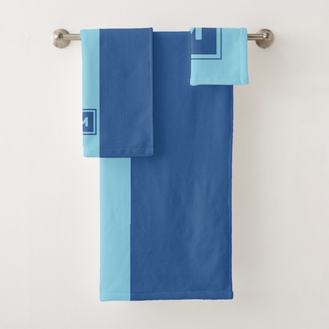 Custom Monogram Bath Towel Set (Insitu)