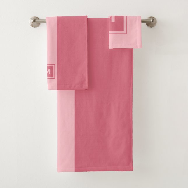 Custom Monogram Bath Towel Set (Insitu)
