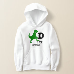 Custom monogram D is for Dinosaur cute T Rex