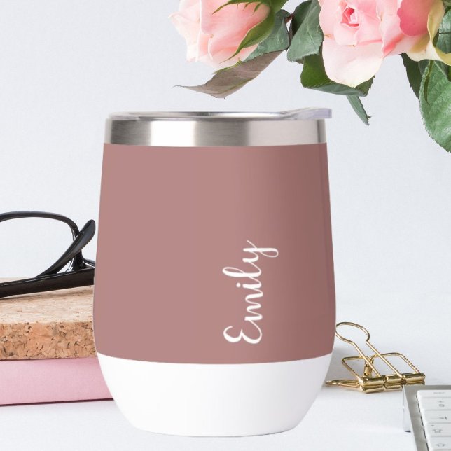 Custom monogram, deep pink with script typography  (Creator Uploaded)