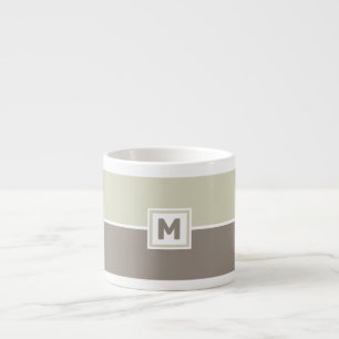 Custom Monogram Espresso Cup