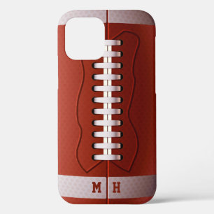 Custom monogram Football phone cases