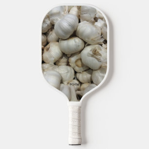 Custom Monogram Garlic Pickleball Paddle