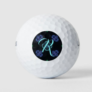 Custom monogram golf balls