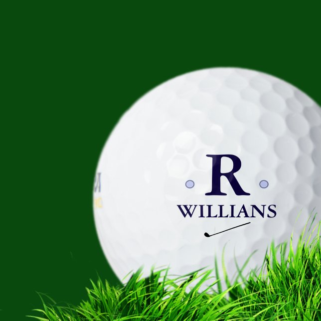 custom monogram golf balls (Creator Uploaded)