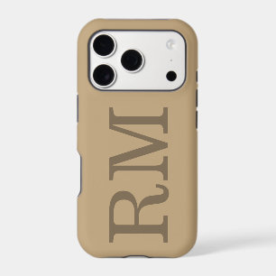 Custom Monogram Initial   Quiet Luxury Design