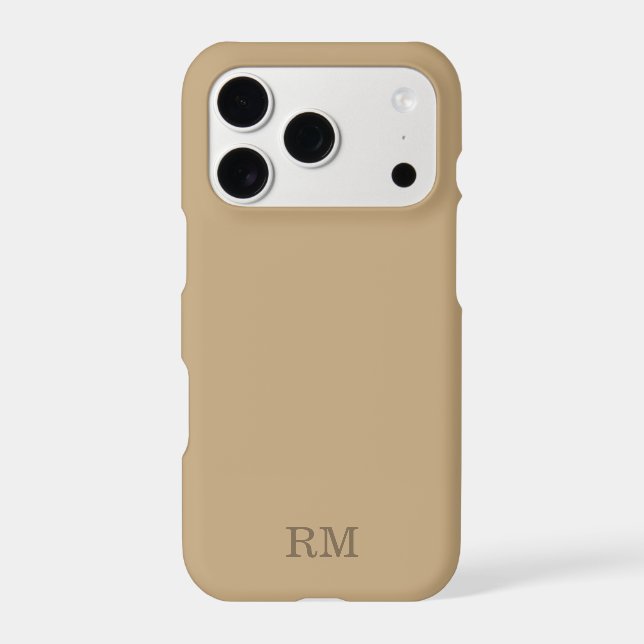 Custom Monogram Initial | Quiet Luxury Design (Back)