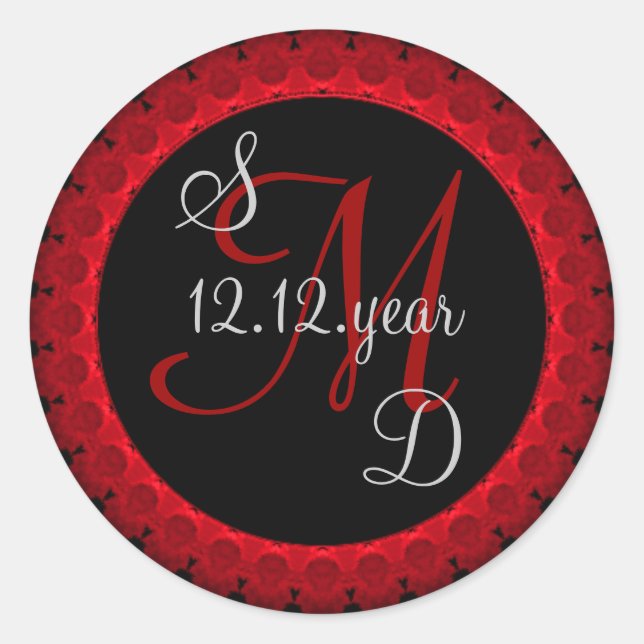 Custom Monogram label (Front)