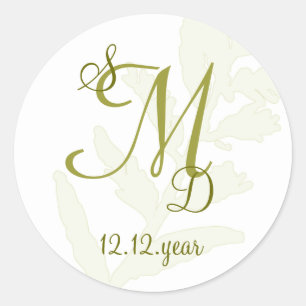Custom Monogram label