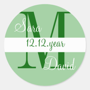 Custom Monogram label