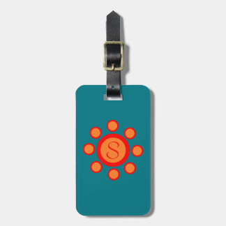 Custom Monogram Maruthani Luggage Tag