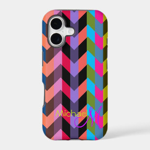 Custom Monogram Modern Chevron Zigzag 6