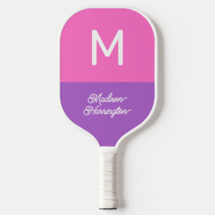 Custom Monogram, Name & Colour Pickleball Paddle