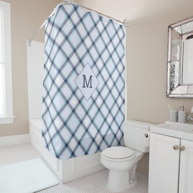 Custom Monogram Plaid / Tartan Pattern (In Situ)
