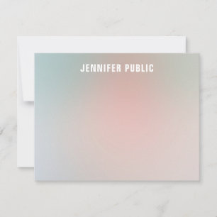 Custom Monogram Script Elegant Colours Template