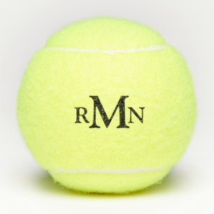 Custom Monogram Tennis Ball