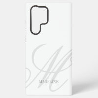 Custom monogram watermark logo elegant