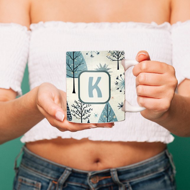 Custom Monogram Winter is Coming Coffee Mug (Creator Uploaded)