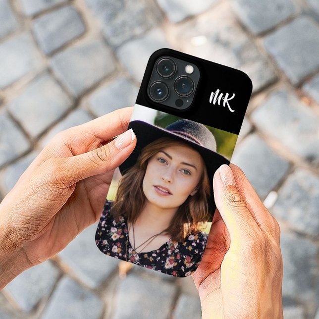 Custom Monogrammed Your Photo Pretty Lady Case-Mate iPhone Case (Custom Monogrammed Your Photo Pretty Lady Case-Mate iPhone Case)