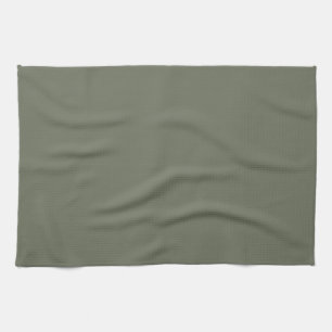 Custom Moss Green Kitchen Towel