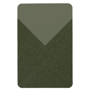 Custom Moss Green V-Shape Magnet – Customizable