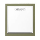 Custom Moss Green White Editable Colour