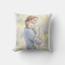 Custom Mother and Baby Watercolor Print