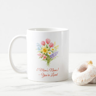 Custom Mother’s Day Bouquet of Flowers Mug