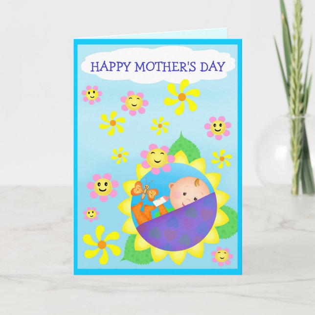 Custom Mother's Day / Birthday / New Mom Card (Front)