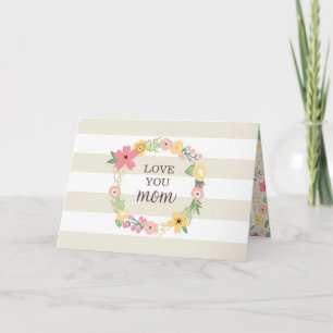Custom Mother's Day "Coupon Gift" Greeting Card