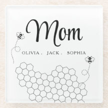 Custom Mothers Day Gift From Childrens Name Bee 