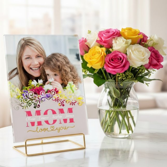 Custom Mother's Day I Photo & Personal Message Block (Creator Uploaded)