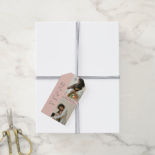 Custom Mother's Day Photo Gift Tag – Personalized 
