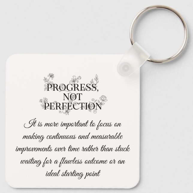 Custom Motivational Keychain (Back)