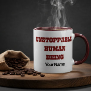 Custom Motivational Quote Confidence Gift Him Her Mug