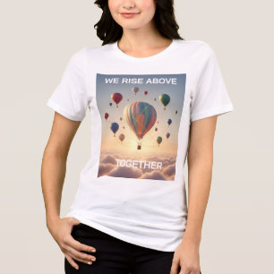 Custom Motivational Quote T-Shirt Tri-Blend Shirt