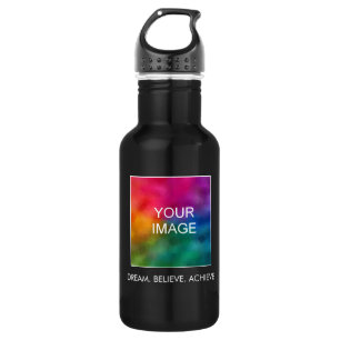 Custom Motivational Success Dream Believe Achieve 532 Ml Water Bottle
