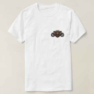 Custom Motorcycle Club Logo Design T-Shirt