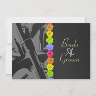 Custom Motorcycle Invitation for Amy