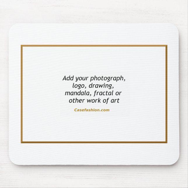 Custom Mousepad with Your Artwork (Front)